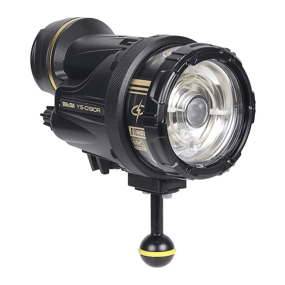 Sea & Sea YS-D130R Strobelys Inkl. Genopladeligt Batterisæt