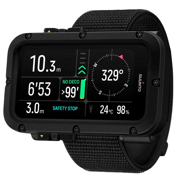 Suunto Nautic - Dykkercomputer m. Strap