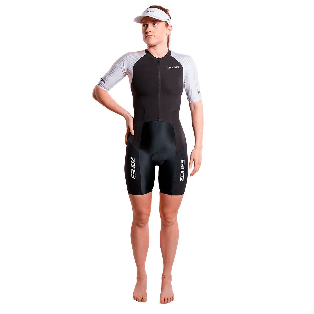 ZONE3 Lava Long Distance Short Sleeve Trisuit - Kvinder
